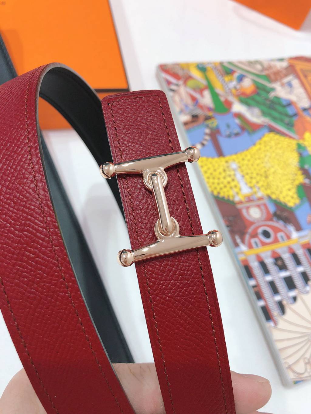 H**mes belts 24mm